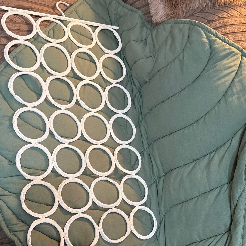 IKEA Round White Scarf Closet Organizer